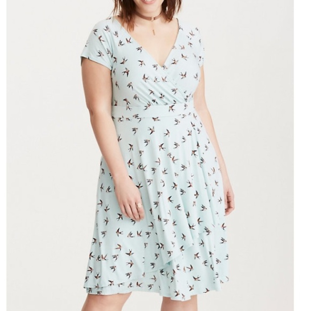 Torrid Bird Print Dress